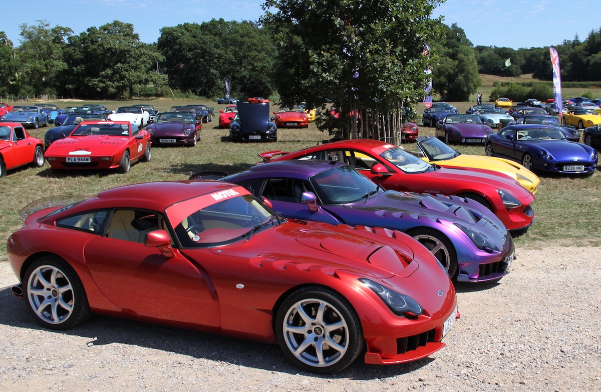 Image of some of the TVRs attending the event