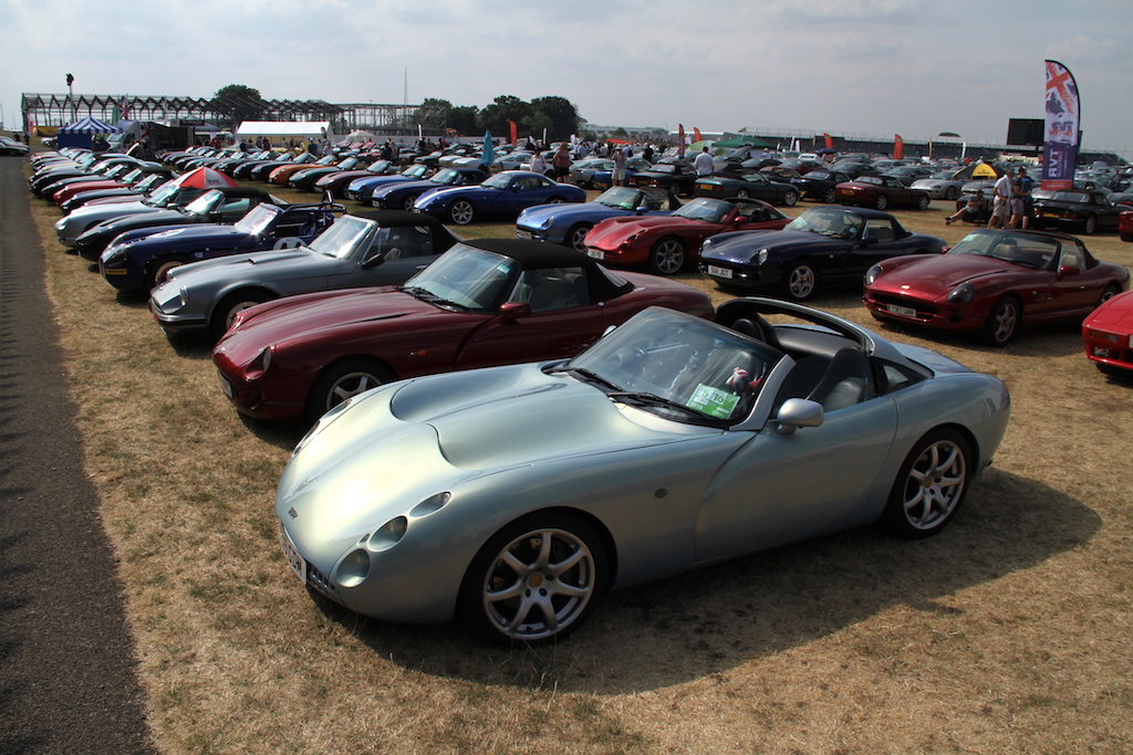 Image of TVRs on display