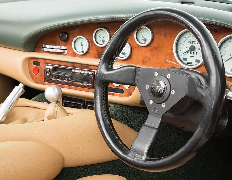 TVR Chimaera cockpit TVR Chimaera cockpit